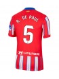 Atletico Madrid Rodrigo De Paul #5 Kotipaita 2024-25 Lyhythihainen